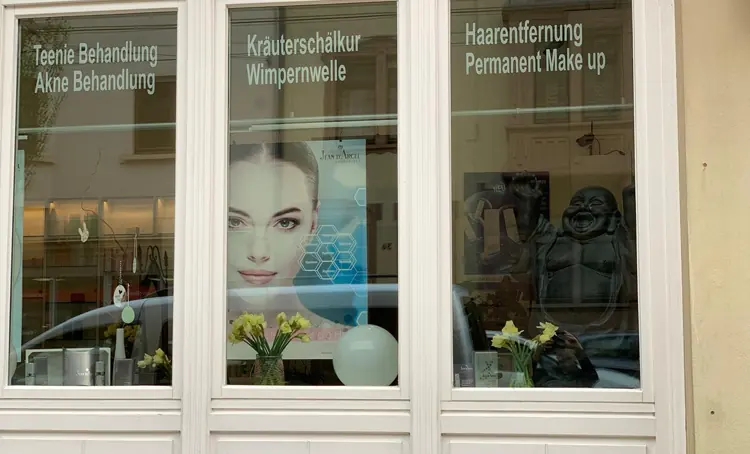 Außenansicht Salon Venus und Denis