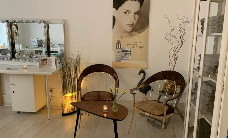 Innenansicht Kosmetikstudio Venus und Denis